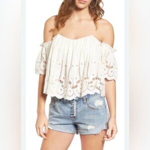 Tularosa Amelia crop top
